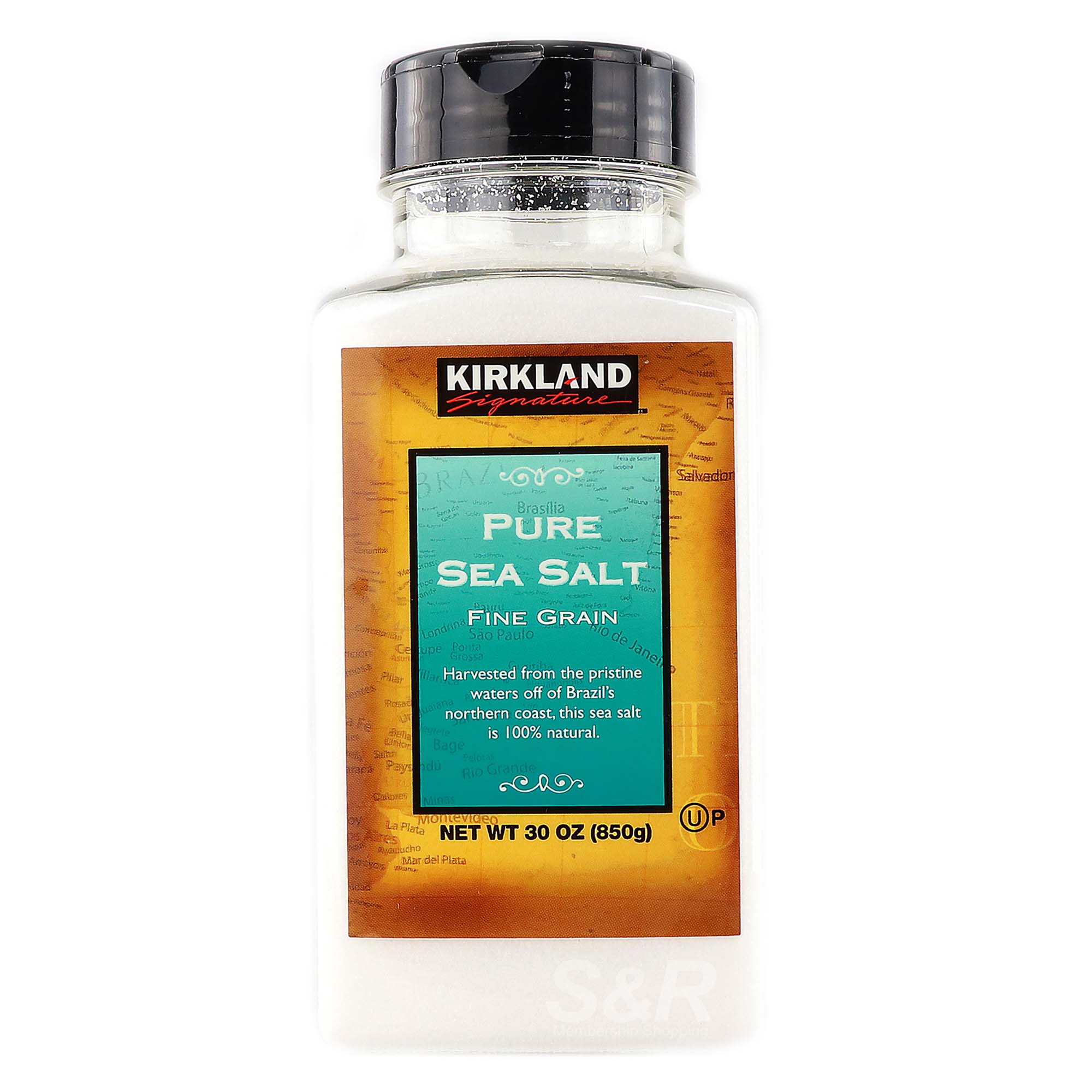 Kirkland Signature Pure Sea Salt Fine Grain 850g